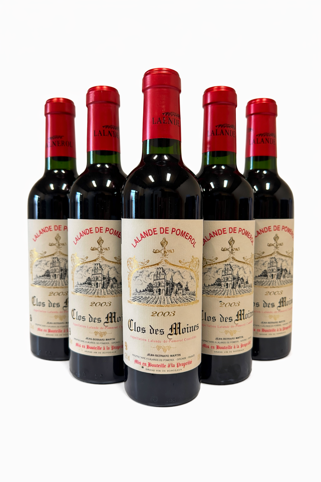 Clos des Moines Lalande de Pomerol 2003 - Demi-bouteilles 6x37,5cl