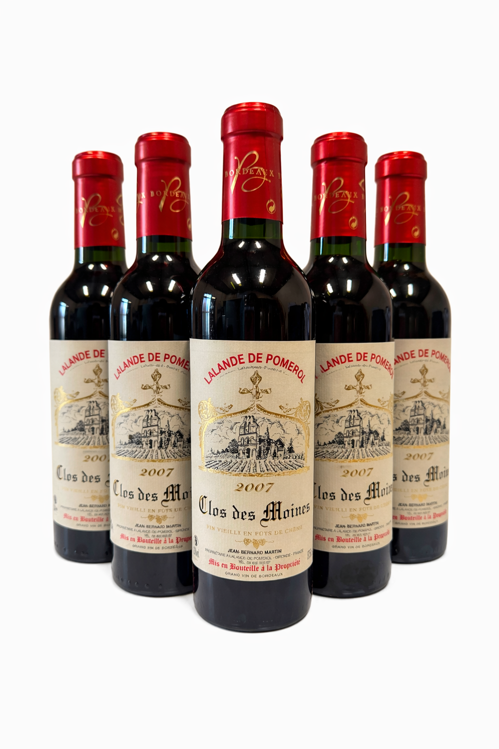 Clos des Moines Lalande de Pomerol 2007 - Demi-bouteilles 6x37,5cl