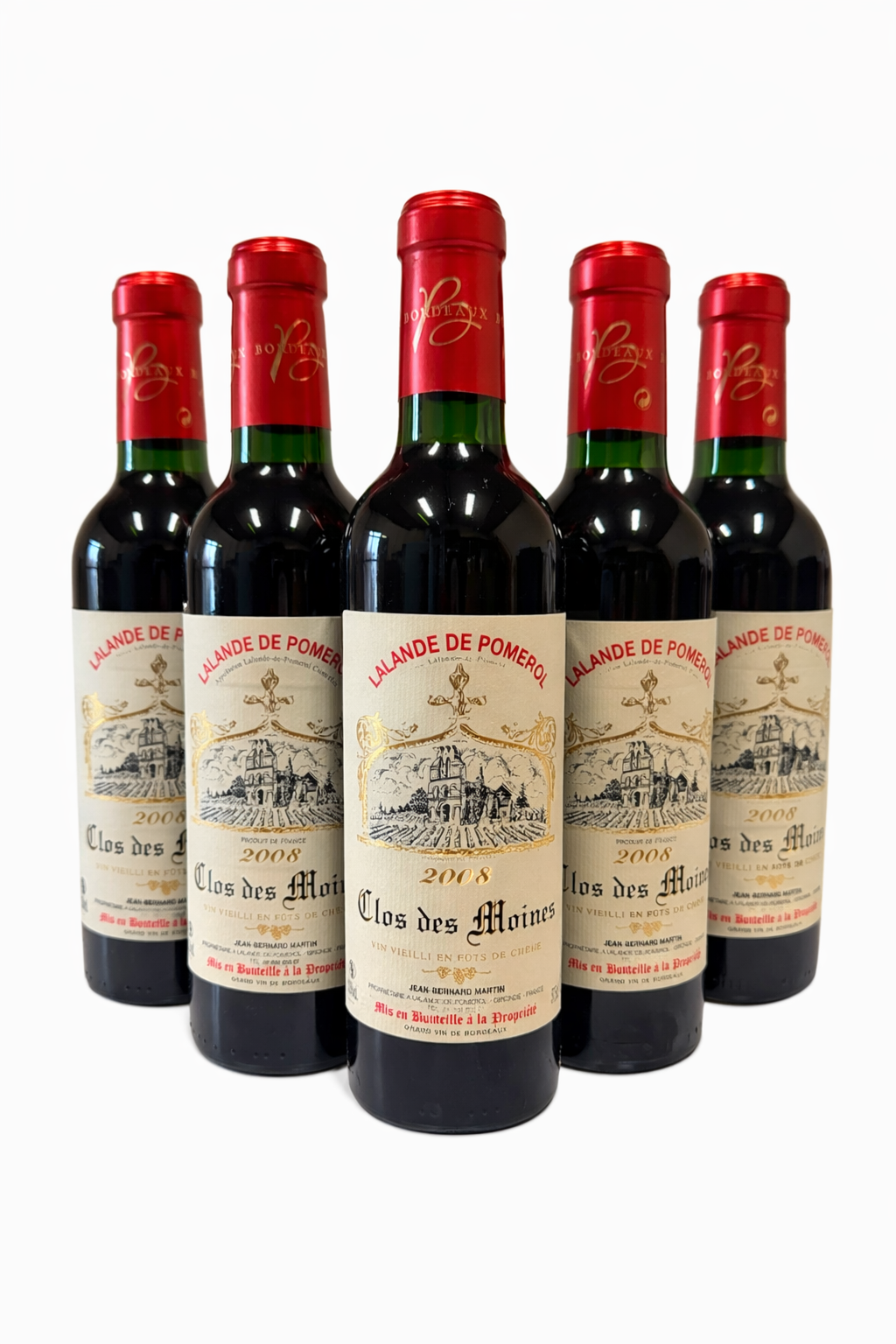 Clos des Moines Lalande de Pomerol 2008 - Demi-bouteilles 6x37,5cl