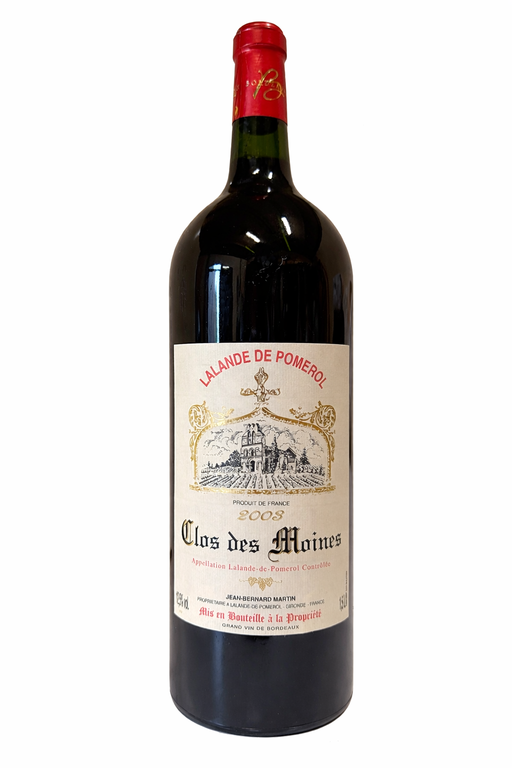 Clos des Moines Lalande de Pomerol 2003 - Magnum 150cl